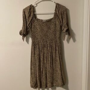 American Eagle Cheetah Print Dress (S)